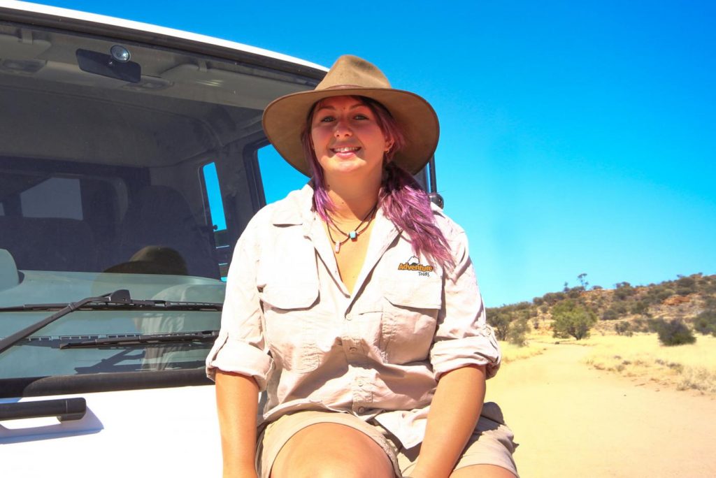 Local guide at Uluru, Northern Territory